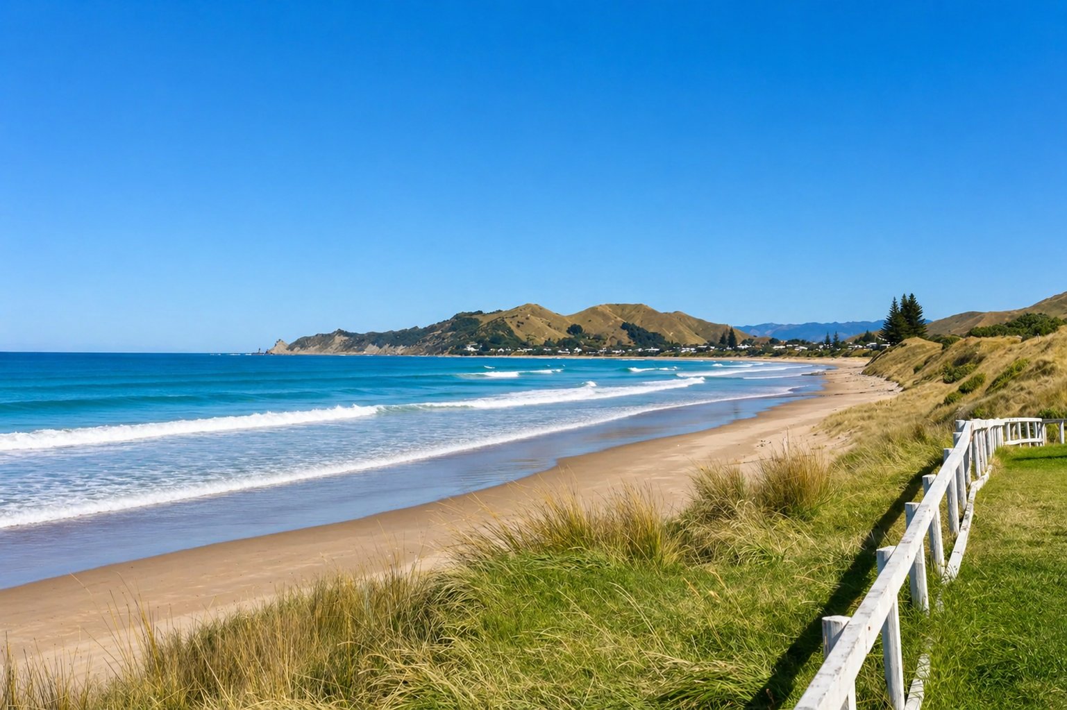 Gisborne coastline